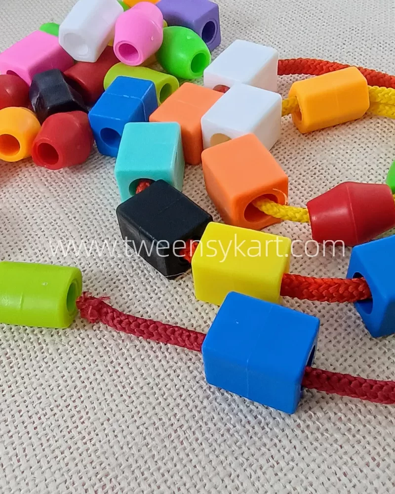 Plastic Big Size Lacing Beads