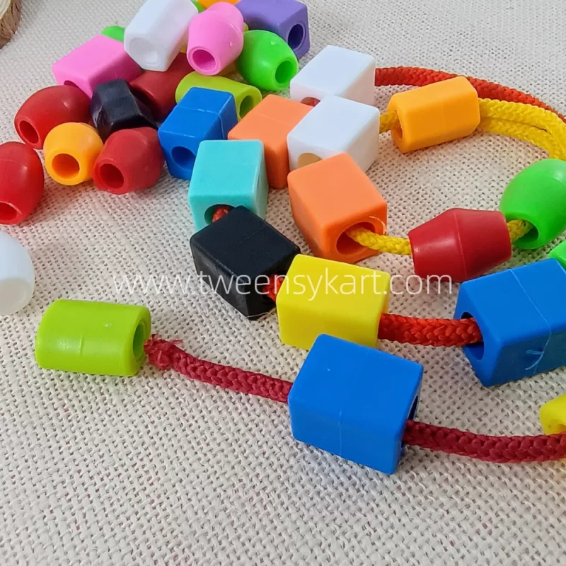 Plastic Big Size Lacing Beads