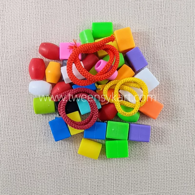 Plastic Big Size Lacing Beads