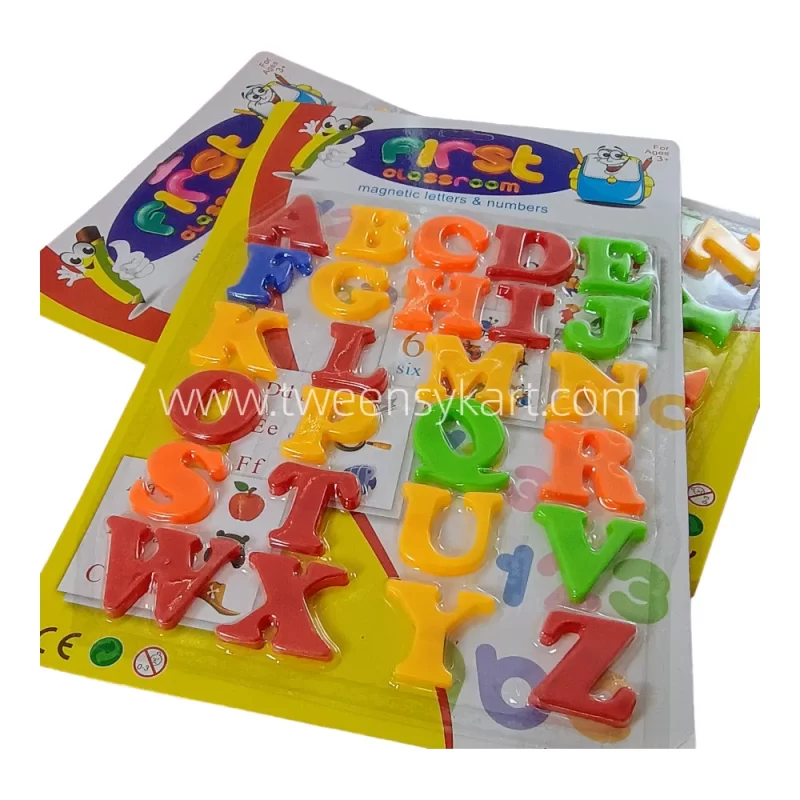 Plastic Magnetic Letters