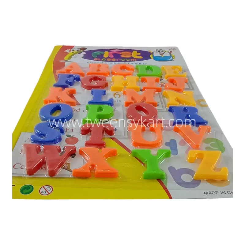 Plastic Magnetic Letters