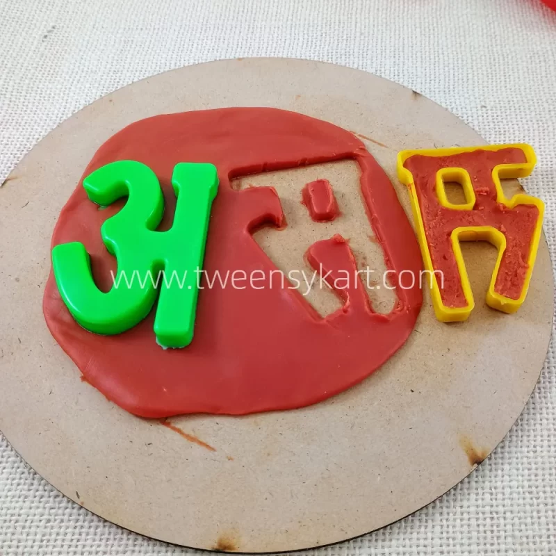 Plastic Hindi Letters