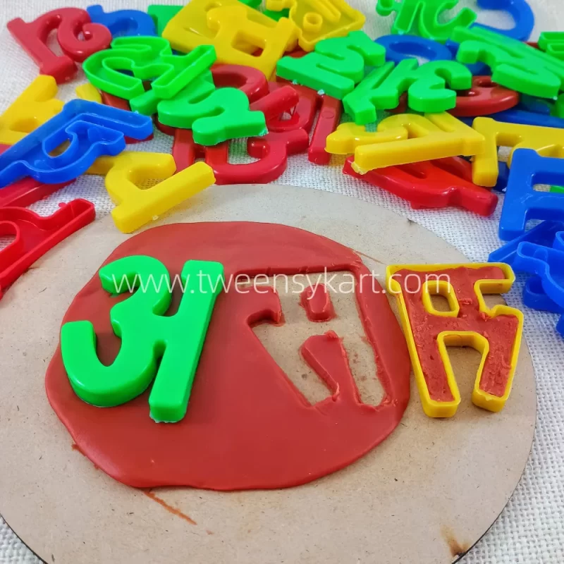 Plastic Hindi Letters