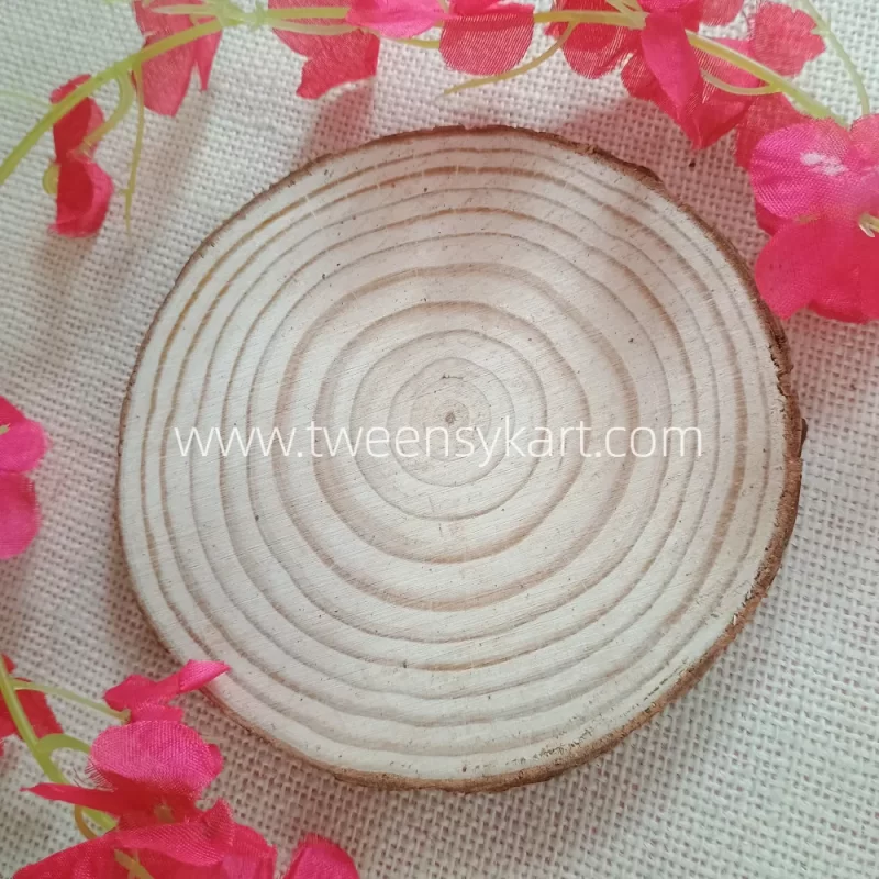 Wooden Oval Logs For Crafts