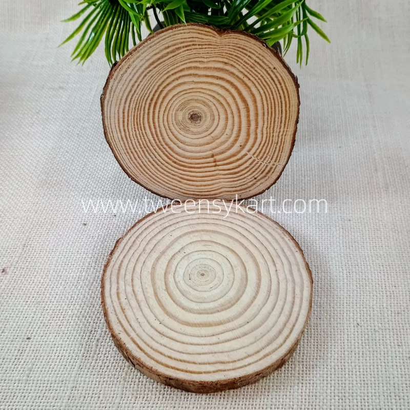 Wooden Oval Logs For Crafts