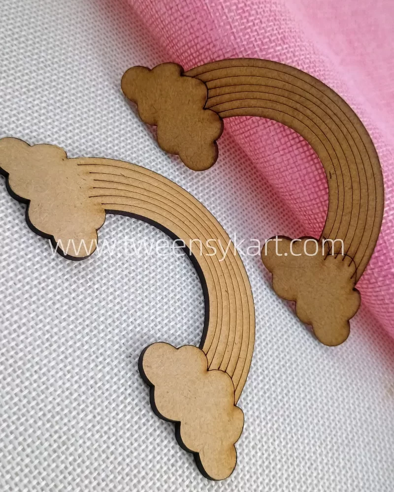 MDF Rainbow Cutouts