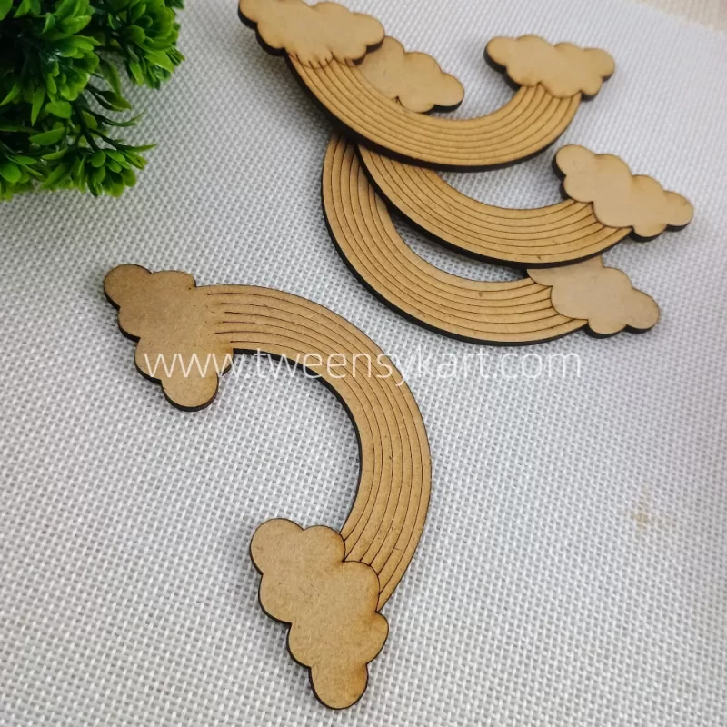 MDF Rainbow Cutouts