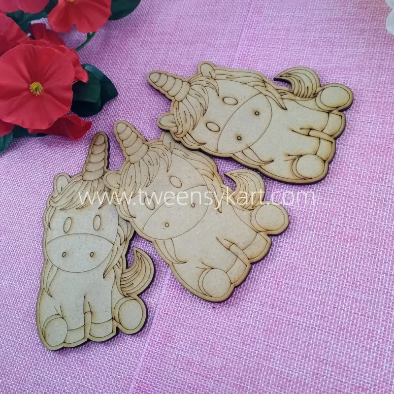 MDF Unicorn Cutout