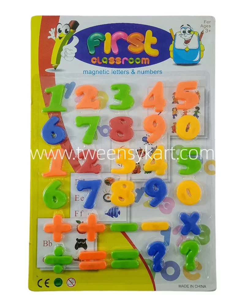 Plastic Magnetic Numbers