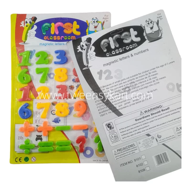 Plastic Magnetic Numbers