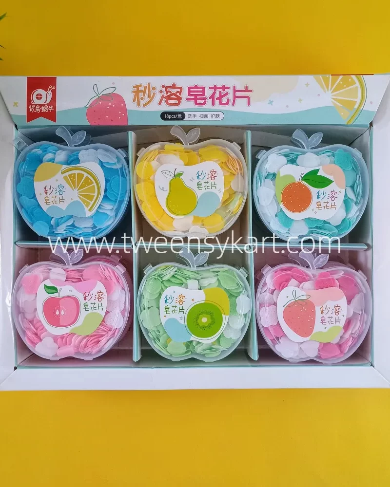 Paper Soap Apple Shape Boxes