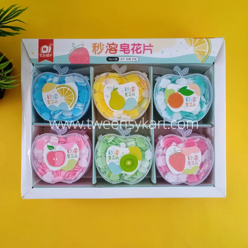 Paper Soap Apple Shape Boxes