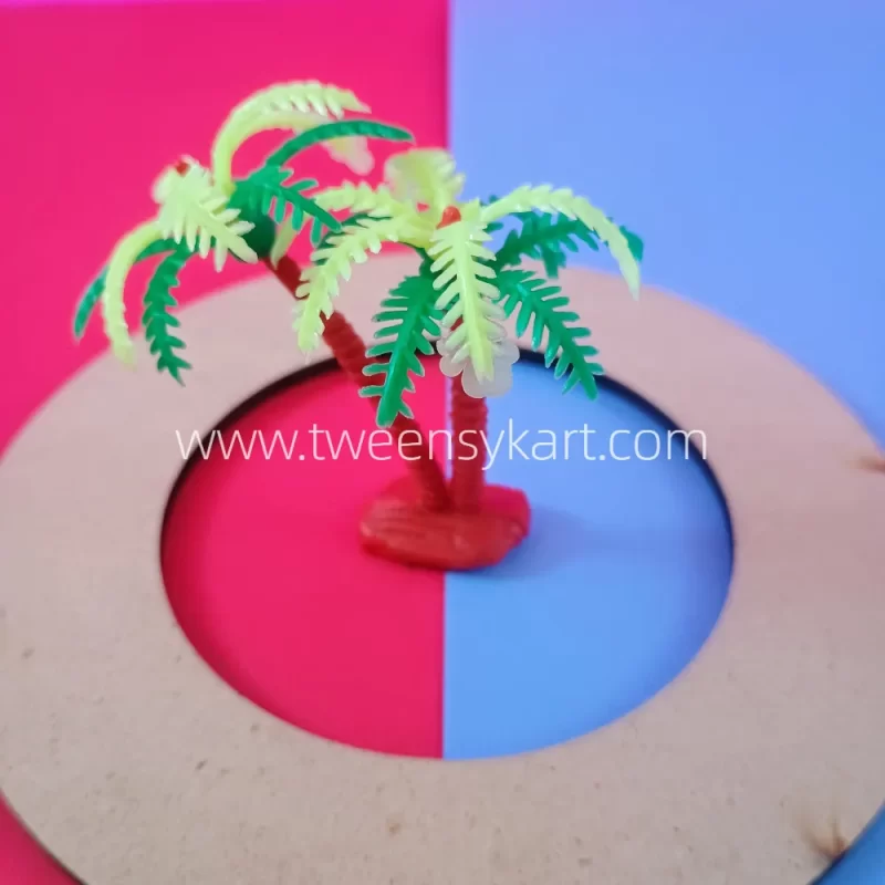 Mini Shaded Coconut Tree