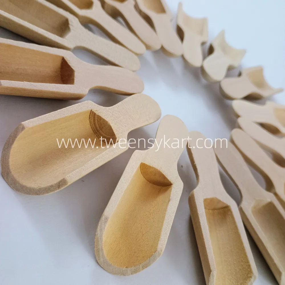 Wooden Scoopers for Kids