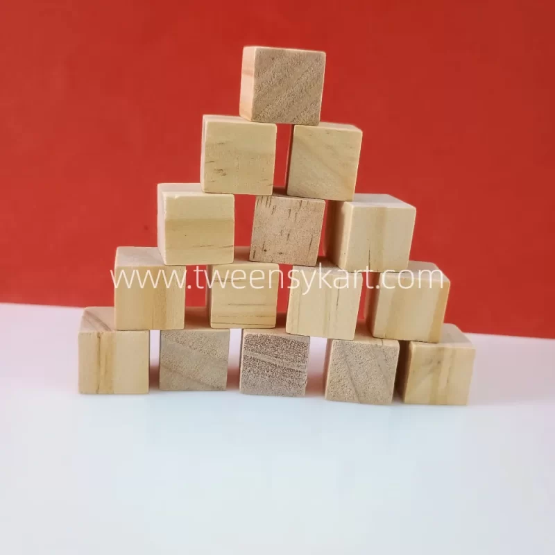 Wooden Cubes For Learning