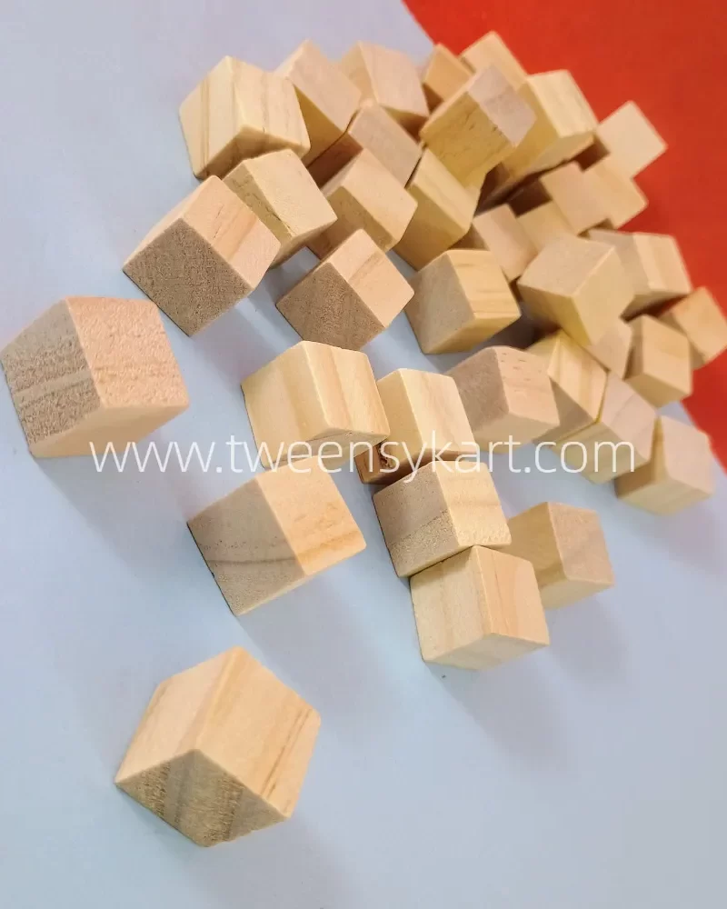 Wooden Cubes For Learning