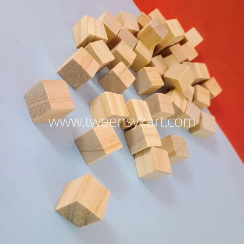 Wooden Cubes For Learning