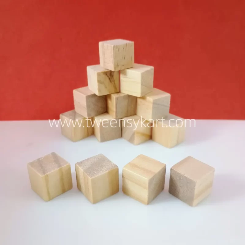 Wooden Cubes For Learning