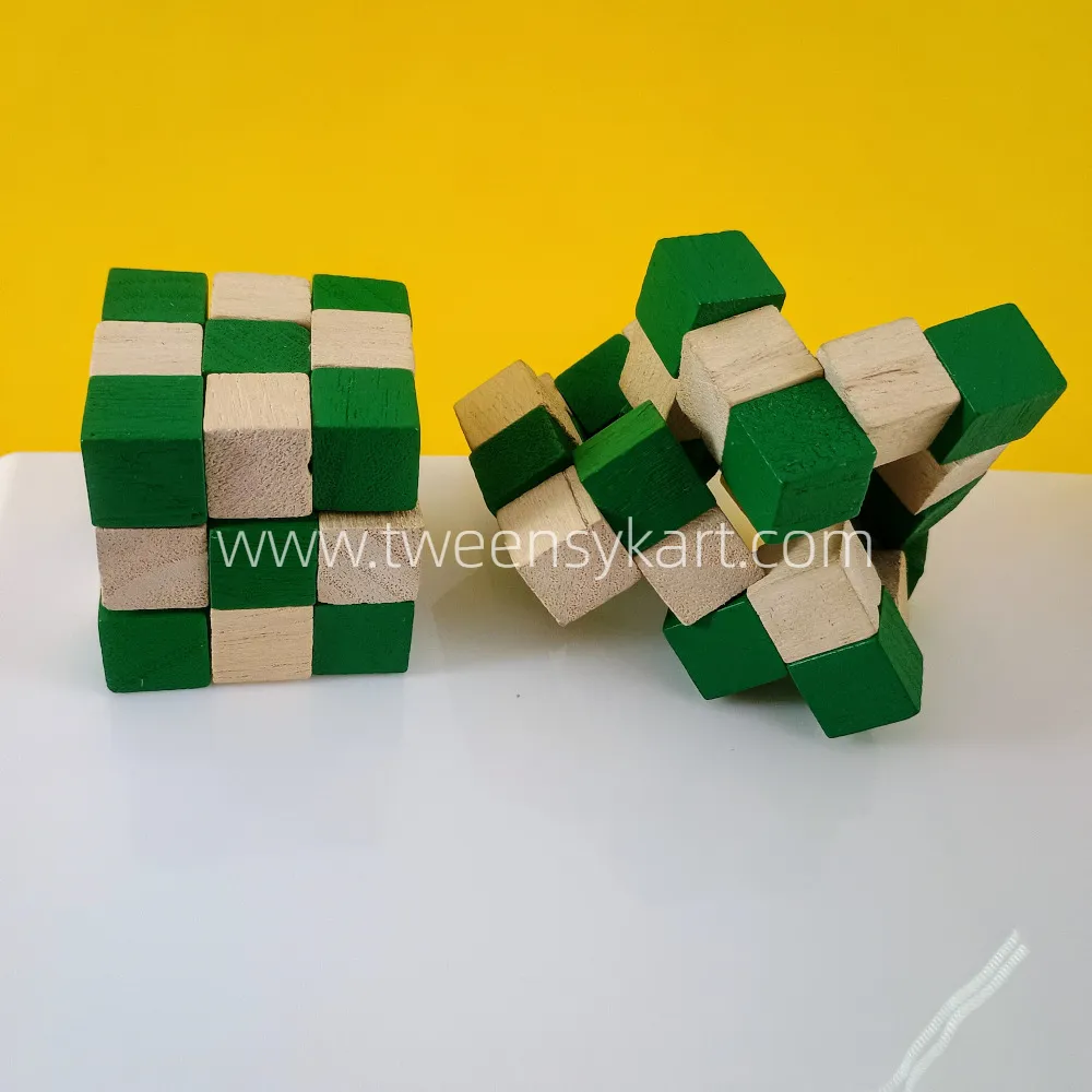 Green Cube Puzzles