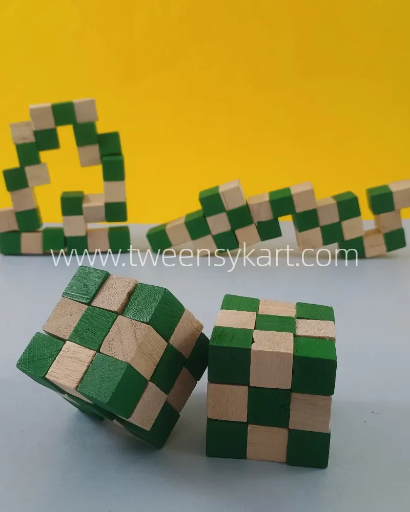 Green Cube Puzzles