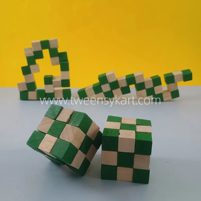 Green Cube Puzzles