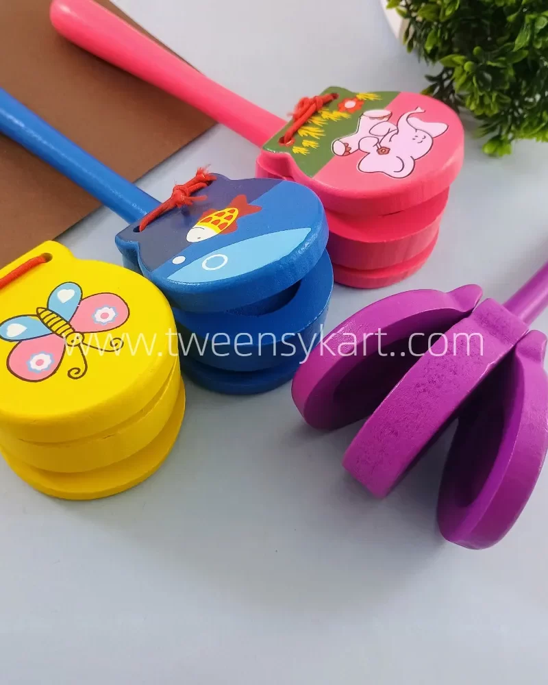 Rattles for Kids -Tap Tap Rattles in Mix Colours