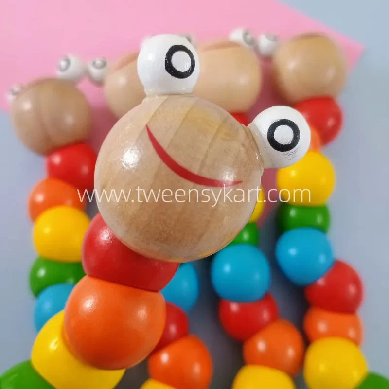 Wooden Caterpillar