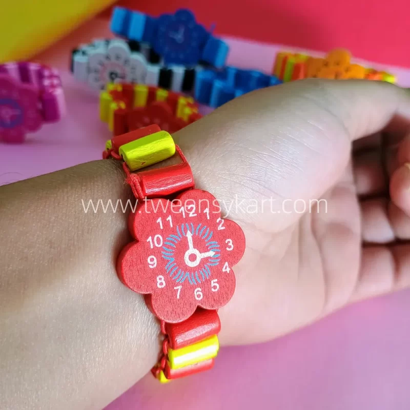 Wooden Wrist Watch for Kids