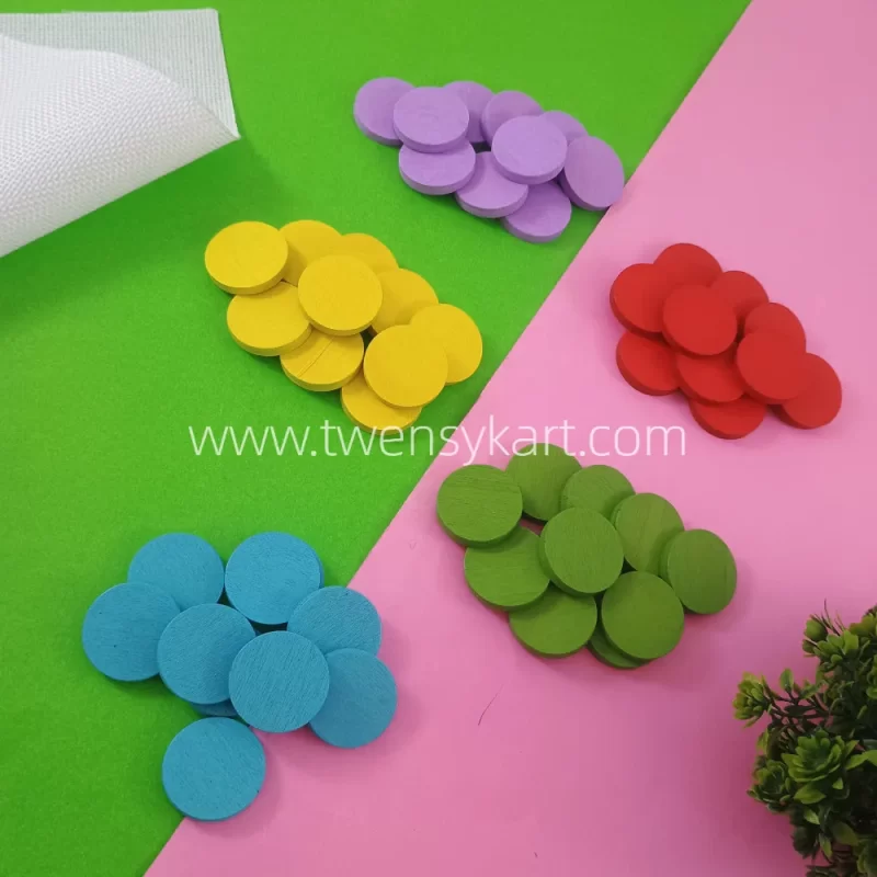 Colourful Coins for play & learning