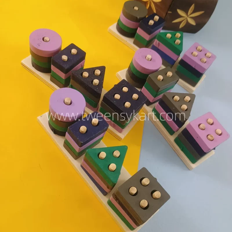 4 Column Shapes Sorter