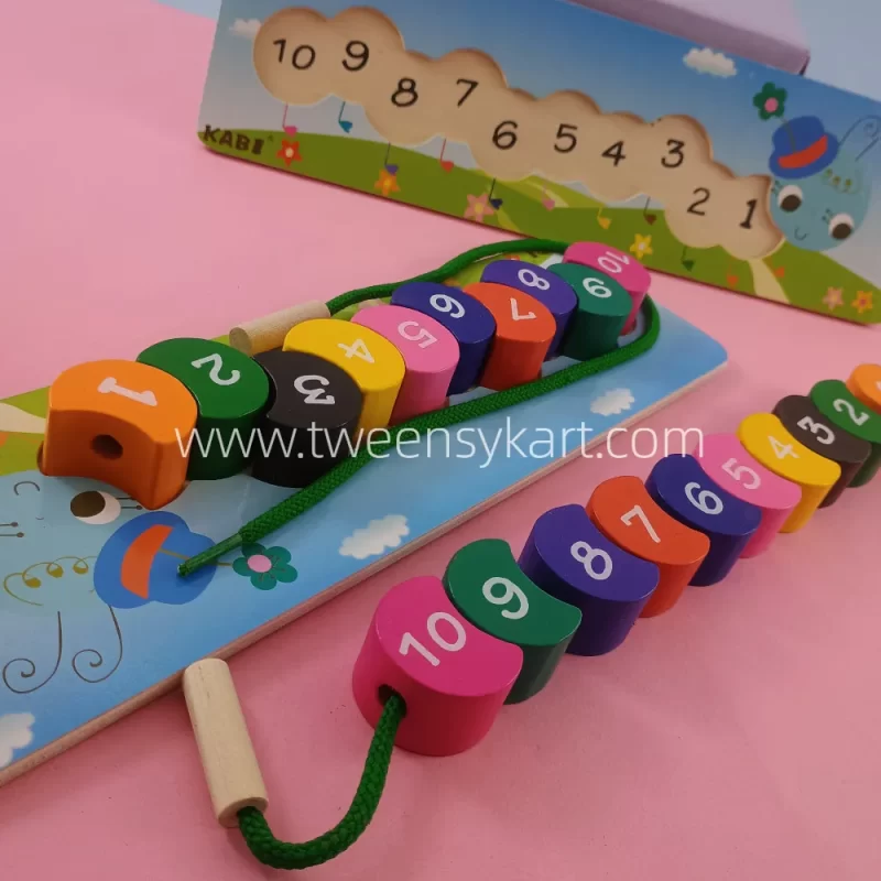 Caterpillar Lacing Toy