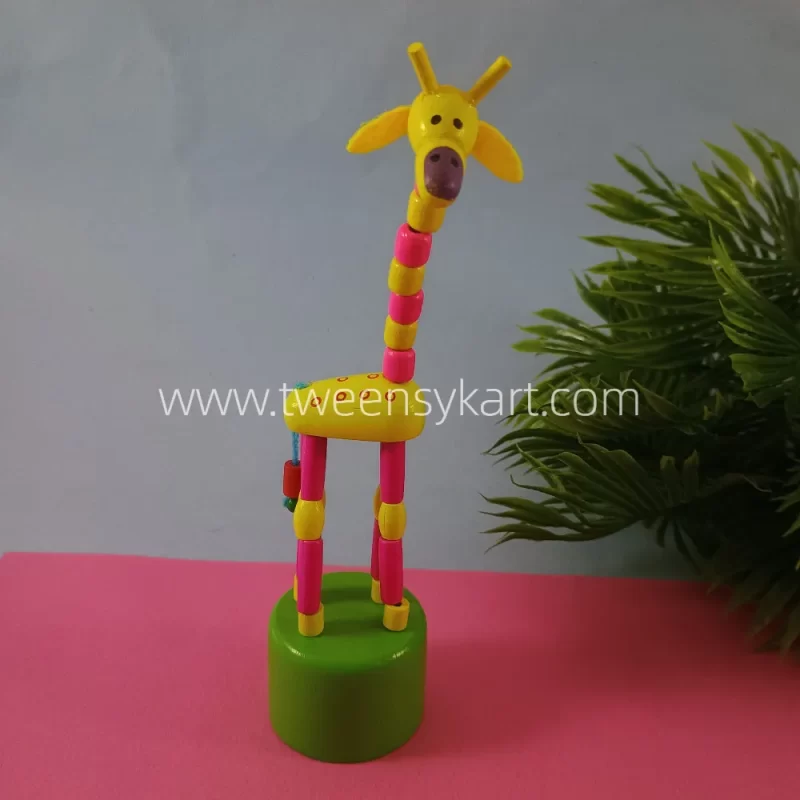 Wooden Giraffe Puppet