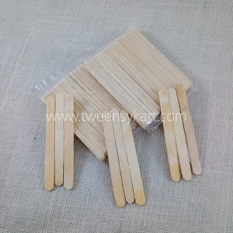 Thin Plain Popsicles Sticks