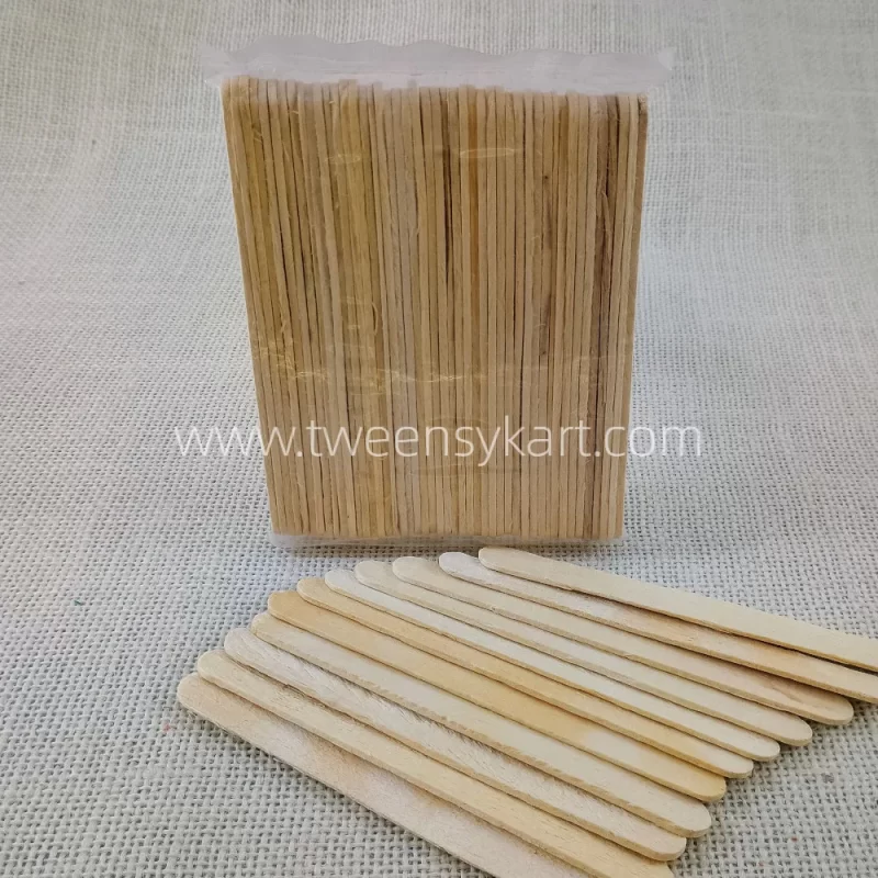 Thin Plain Popsicles Sticks