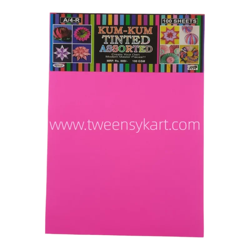 Kumkum Tinted Assorted Sheets Bundle