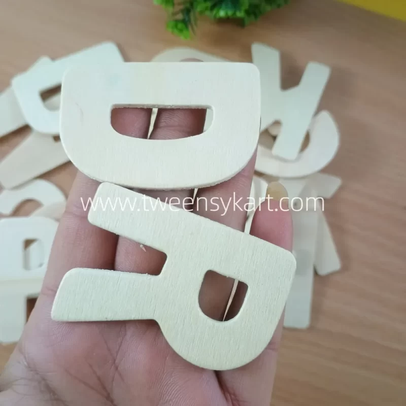 Wooden Alphabets Cutouts