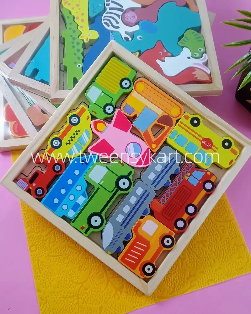 Stacking Tray Puzzle Board