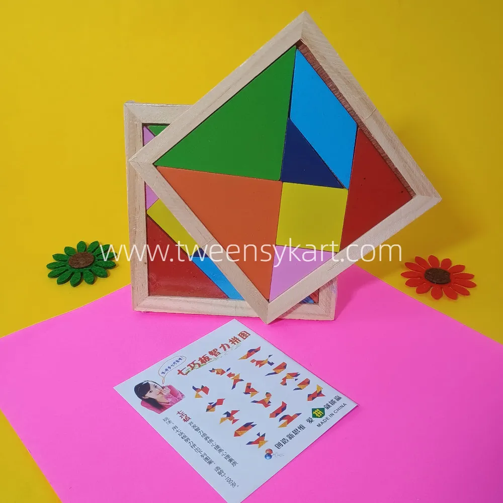 Wooden Tangram for Kids Wooden Puzzle for kids