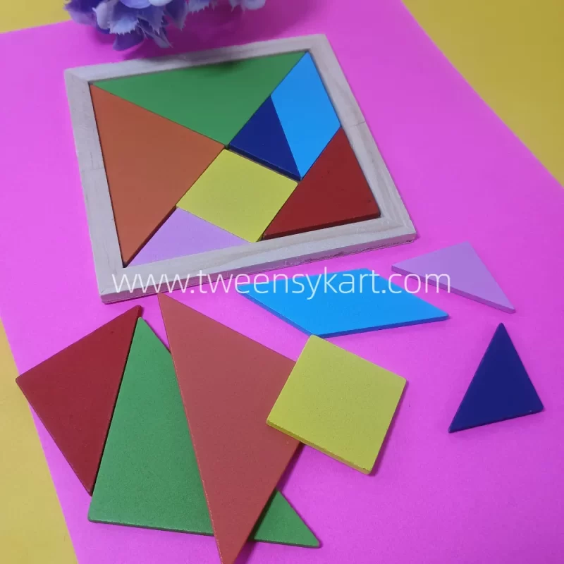 Wooden Tangram for Kids Wooden Puzzle for kids