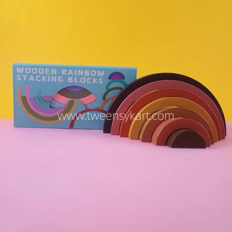 7 pc Rainbow Stacker