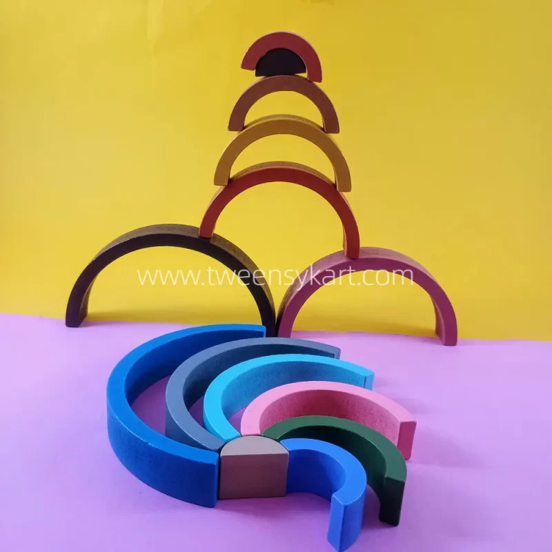 7 pc Rainbow Stacker