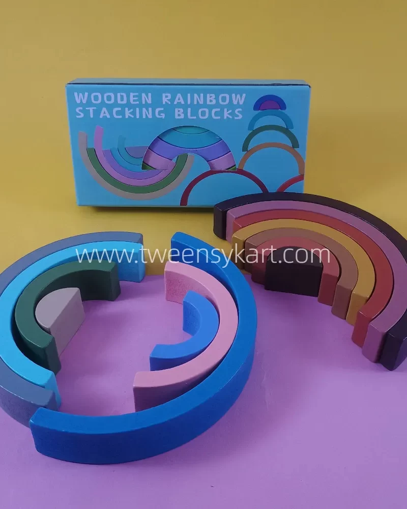 7 pc Rainbow Stacker