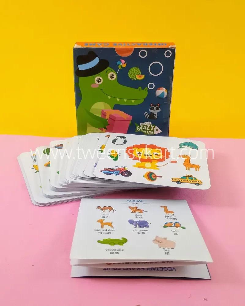 Crazy Matching Cards - Flashcards for Matching