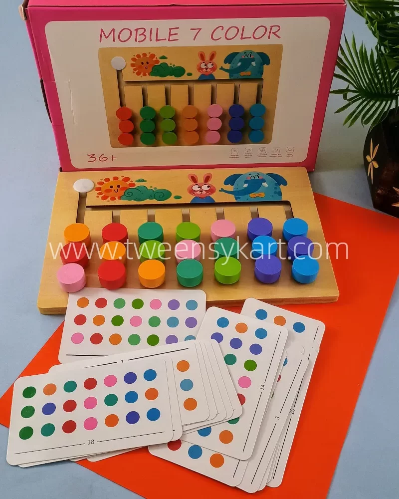 7 pc Rainbow Stacker