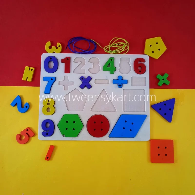 Number Threading Board