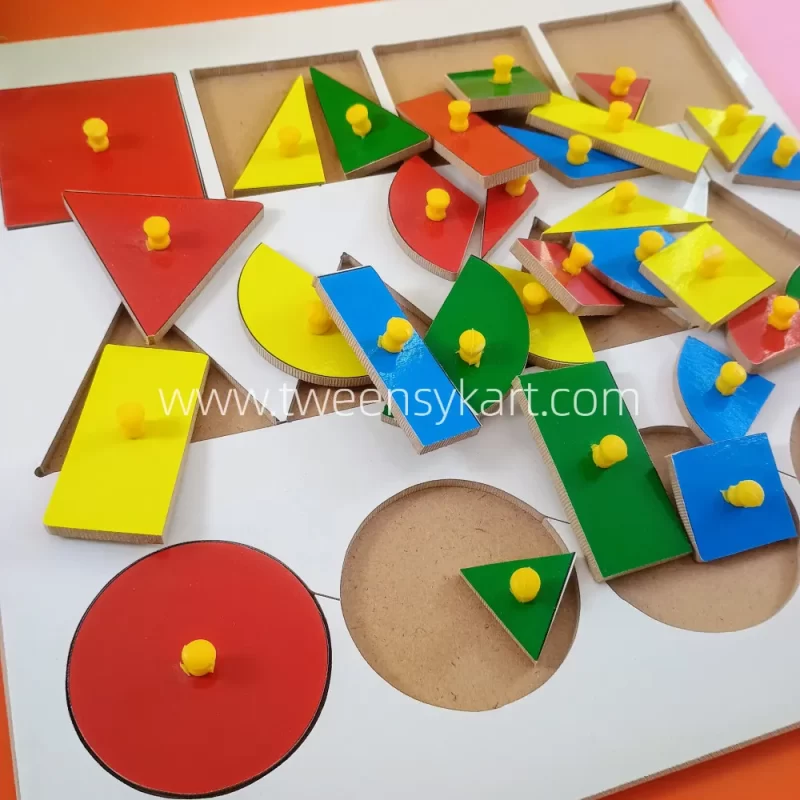 Wooden fraction Board