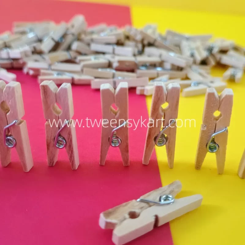 Wooden Plain pegs