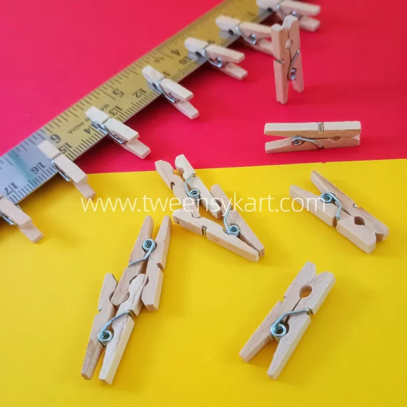 Wooden Plain pegs