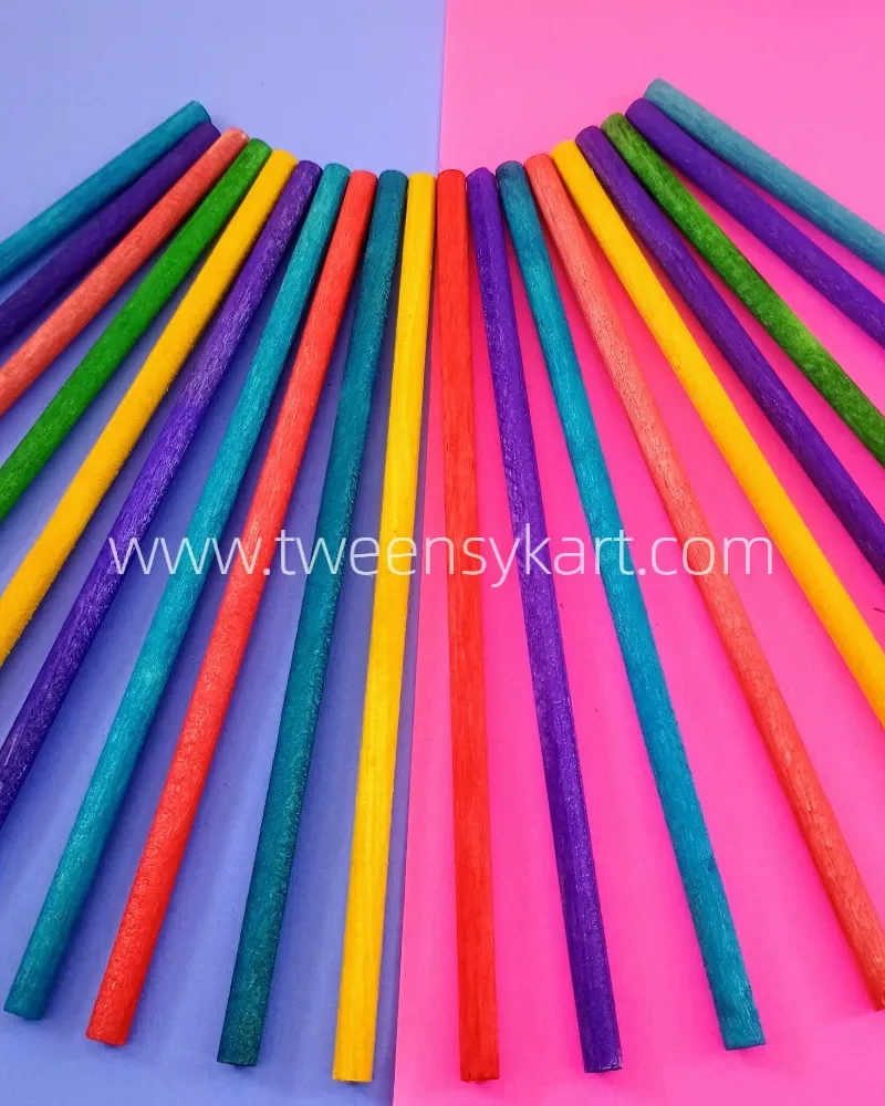 Round Colorful sticks