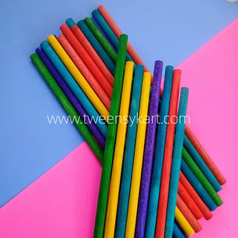 Round Colorful sticks